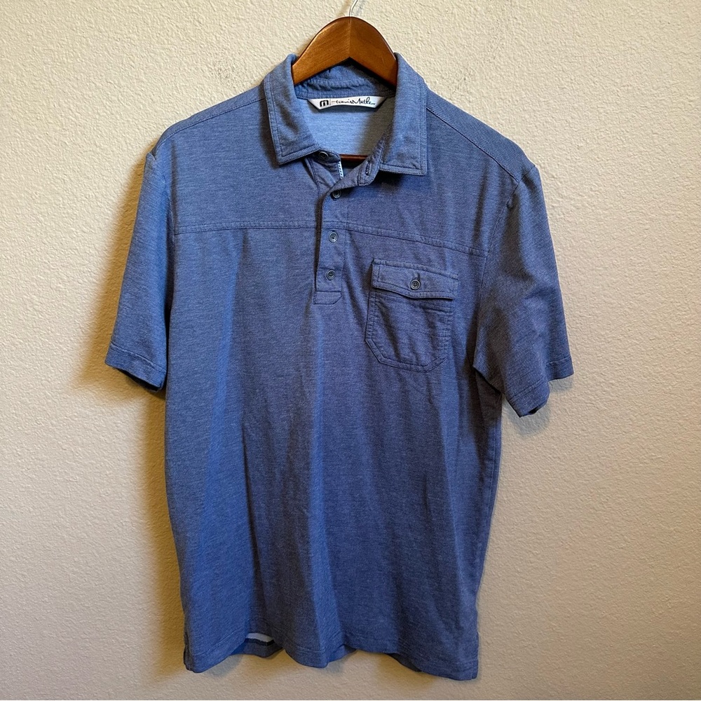 Travis Mathew Men’s Front Pocket Polo - Picture 1 of 3